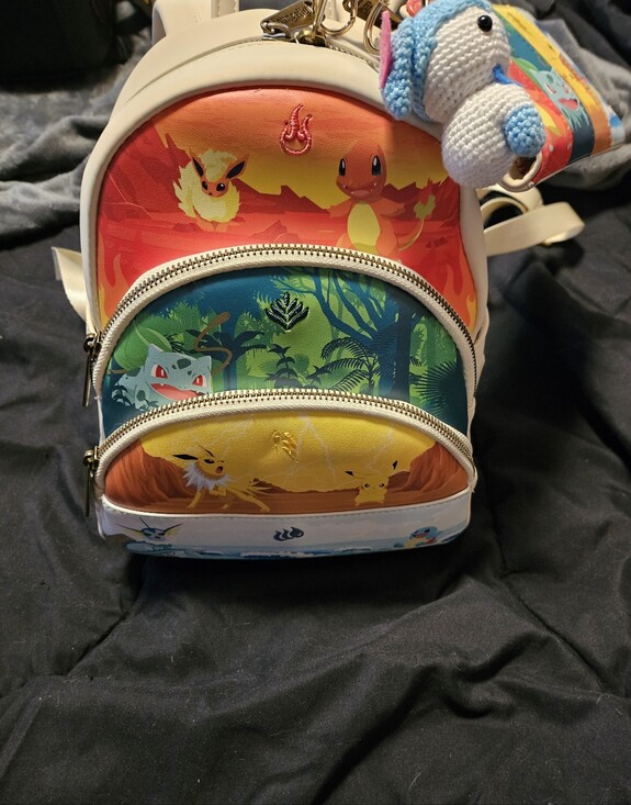Loungefly Handbags - Pokémon Loungefly Elements Mini Backpack - Multipocket with Matching Wallet